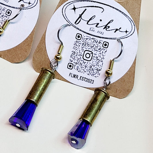 .22 cal. Bullet Earrings