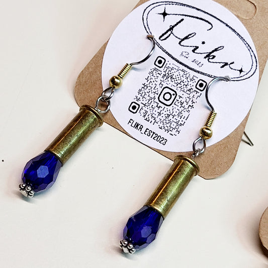 .22 cal. Bullet Earrings