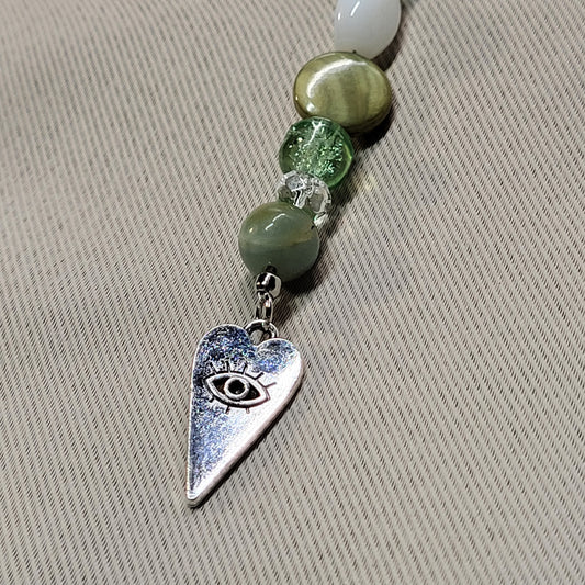 Infinite Heart Evil Eye Boho Necklace