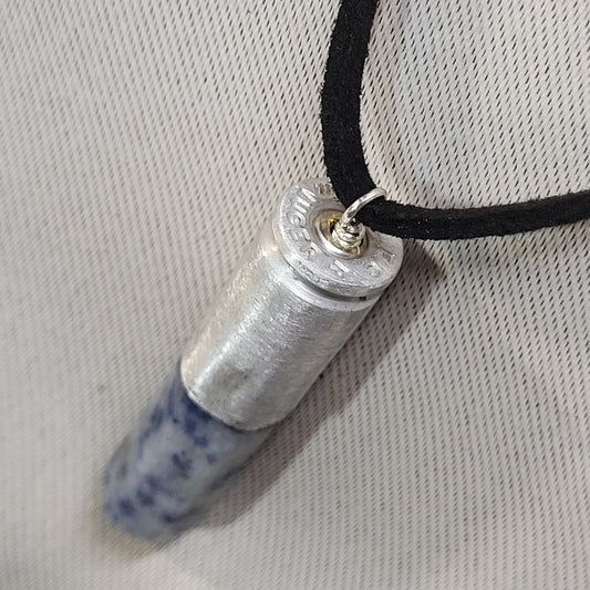 Sodalite Elegance Bullet Necklace